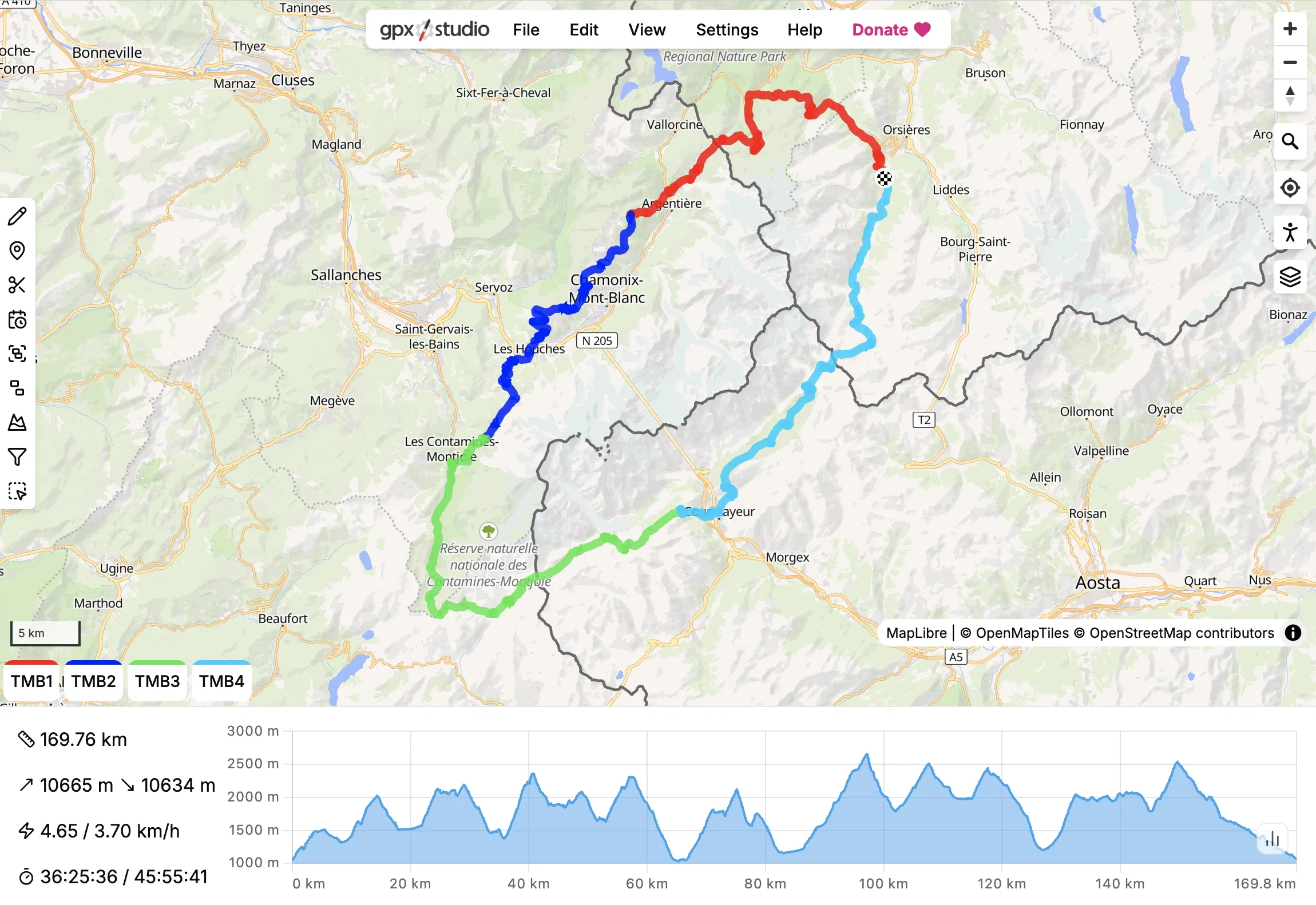gpx.studio screenshot